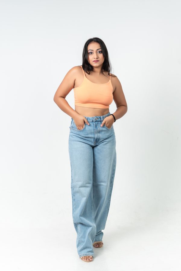 High-Waist Baggy jeans