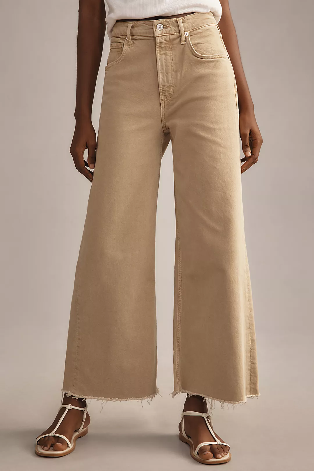High-Rise Wide-Leg crop jeans - Image 3
